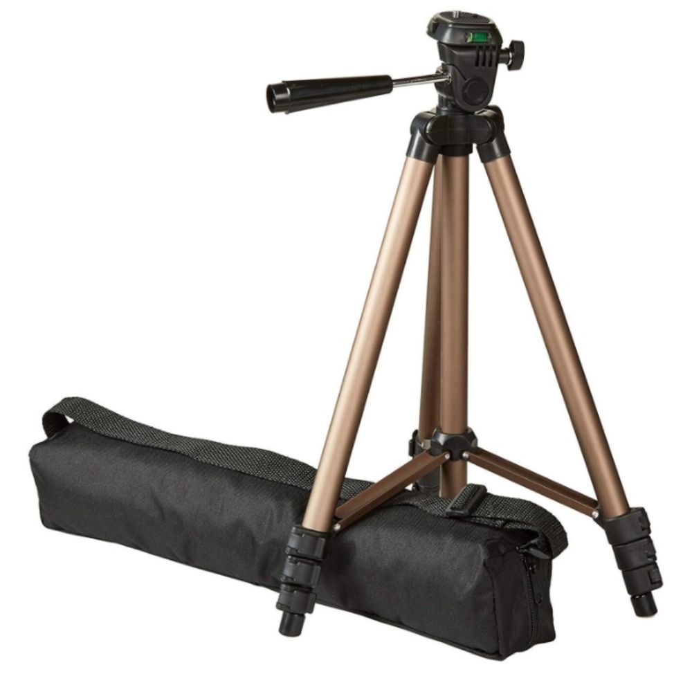 Tripod Lightweight Camera Mount Stand 44-inch 360 degree swiveling with a Bag